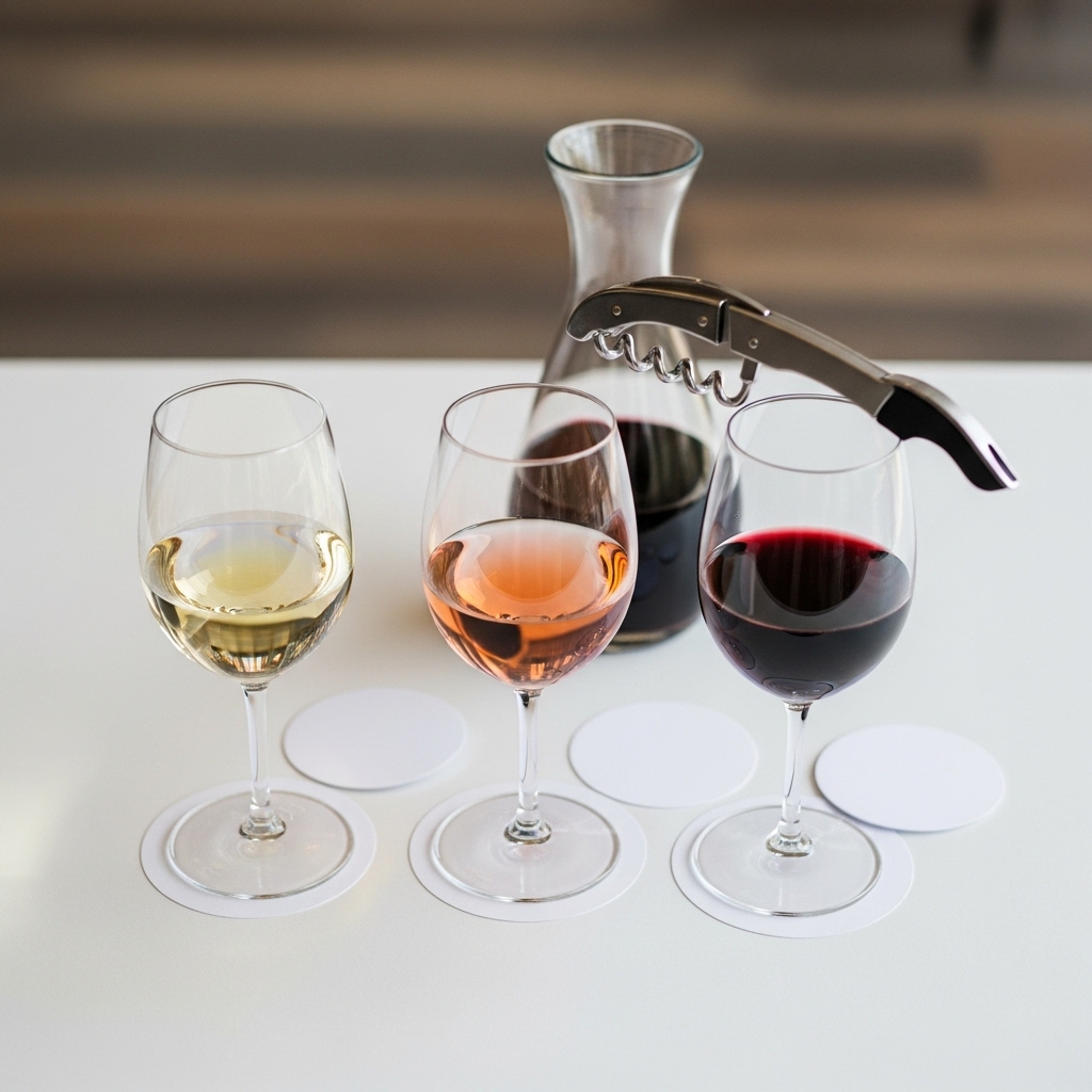 Wine tasting experience at Passport to Pour with glasses and sommelier guidance